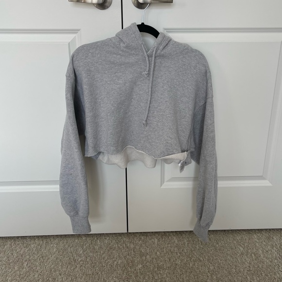Aritzia TNA boyfriend cropped Hoodie - Picture 2 of 3